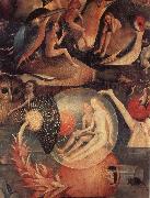 BOSCH, Hieronymus Der Garten der Luste.Ausschnitt:Das Paar in der Kugel oil on canvas